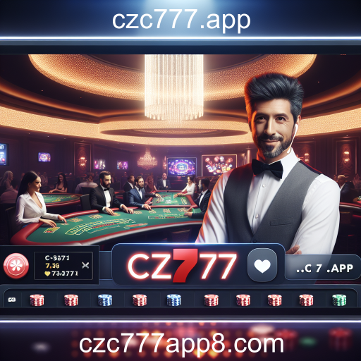 Experimente a Emoção do Cassino Ao Vivo no czc777.app